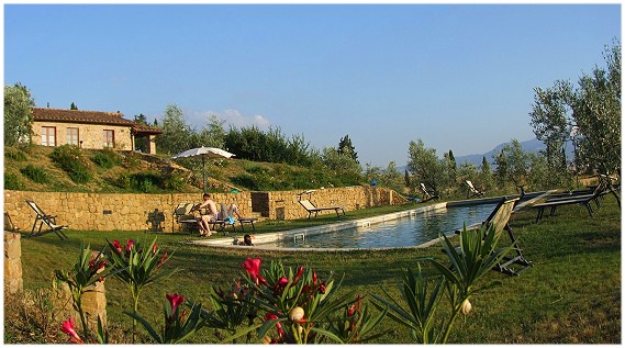 Piscina Podere Lamone Pienza