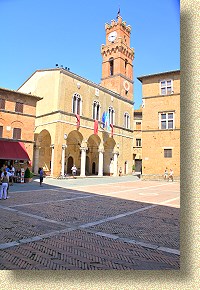 Palazzo Comunale Pienza ( Siena ) Italy