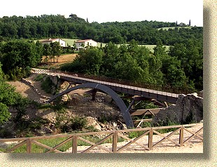 Ponte sulla Via Francigena -- Bagno Vignoni Ripresa/fotografia effettuata a San Quirico d’Orcia